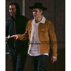 Saint Laurent Justin Bieber Shearling Jacket